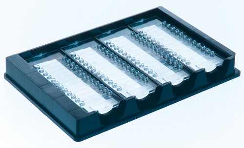 CrystalSlide Case of 20 UV and X-ray transmissible