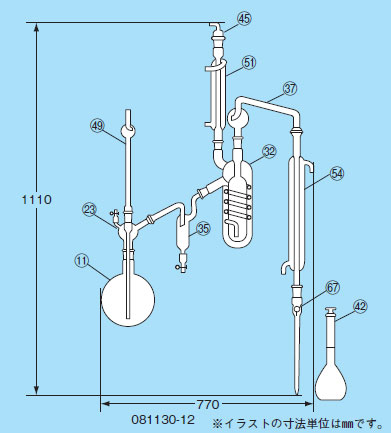 フッ素イオン蒸留装置 Ⅱ型