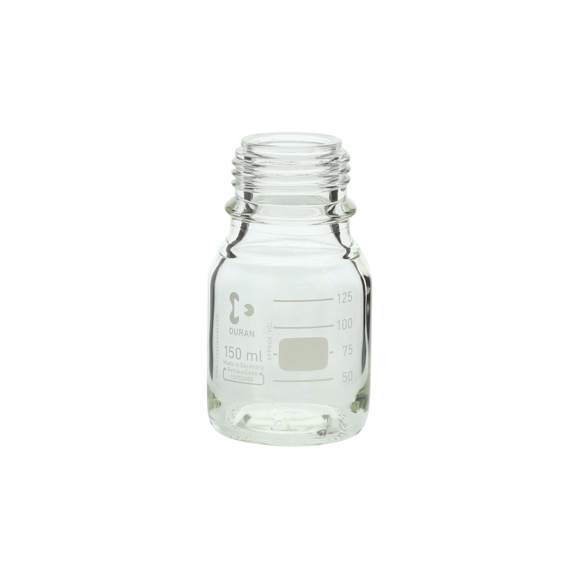 ねじ口びん(メジュームびん) びんのみ 150mL