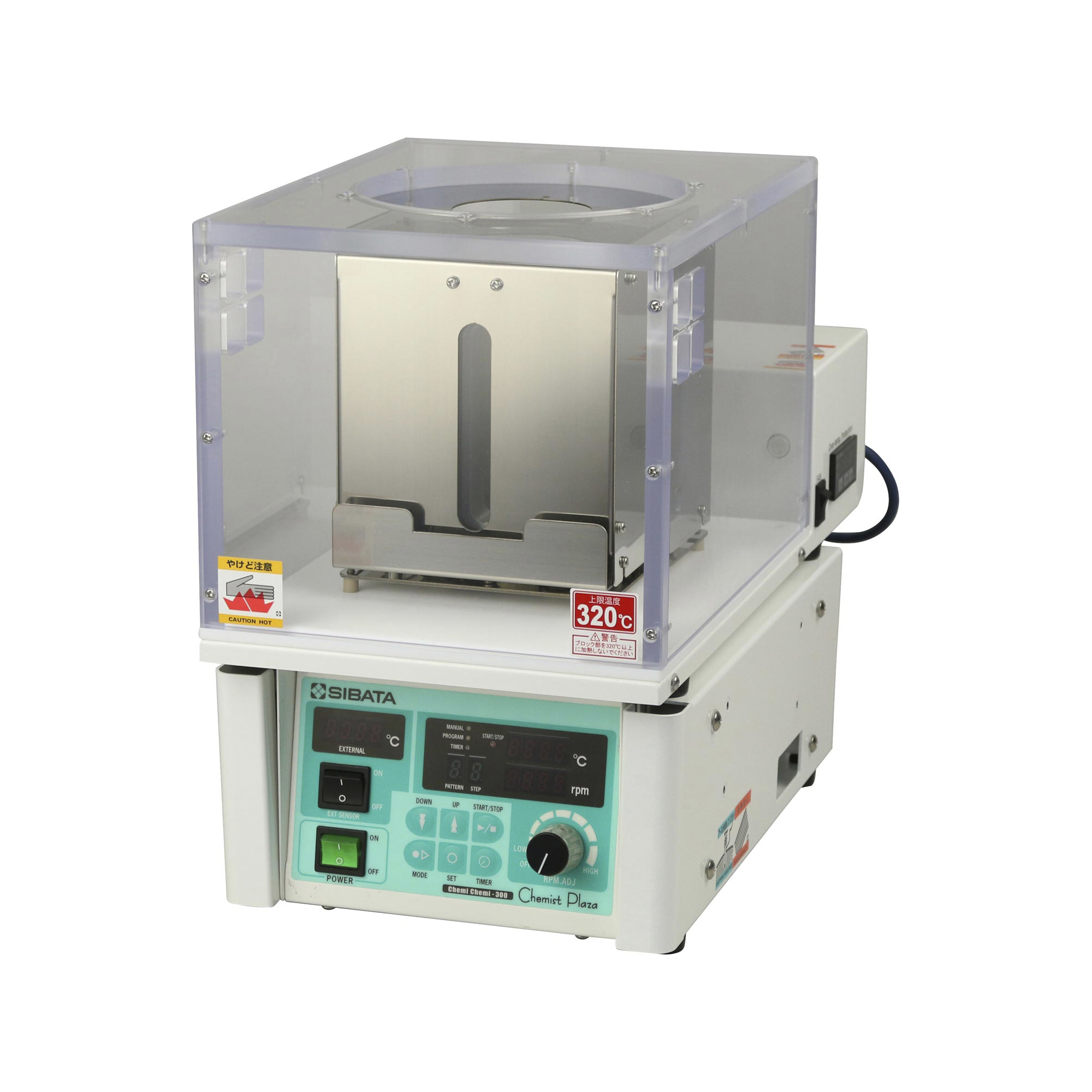 合成・反応装置ケミストプラザ CP-300型 300℃タイプ本体セット 200mL